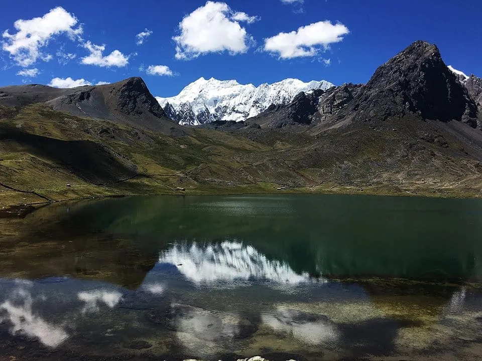 The First Lake ceremony location near Paqcchanta