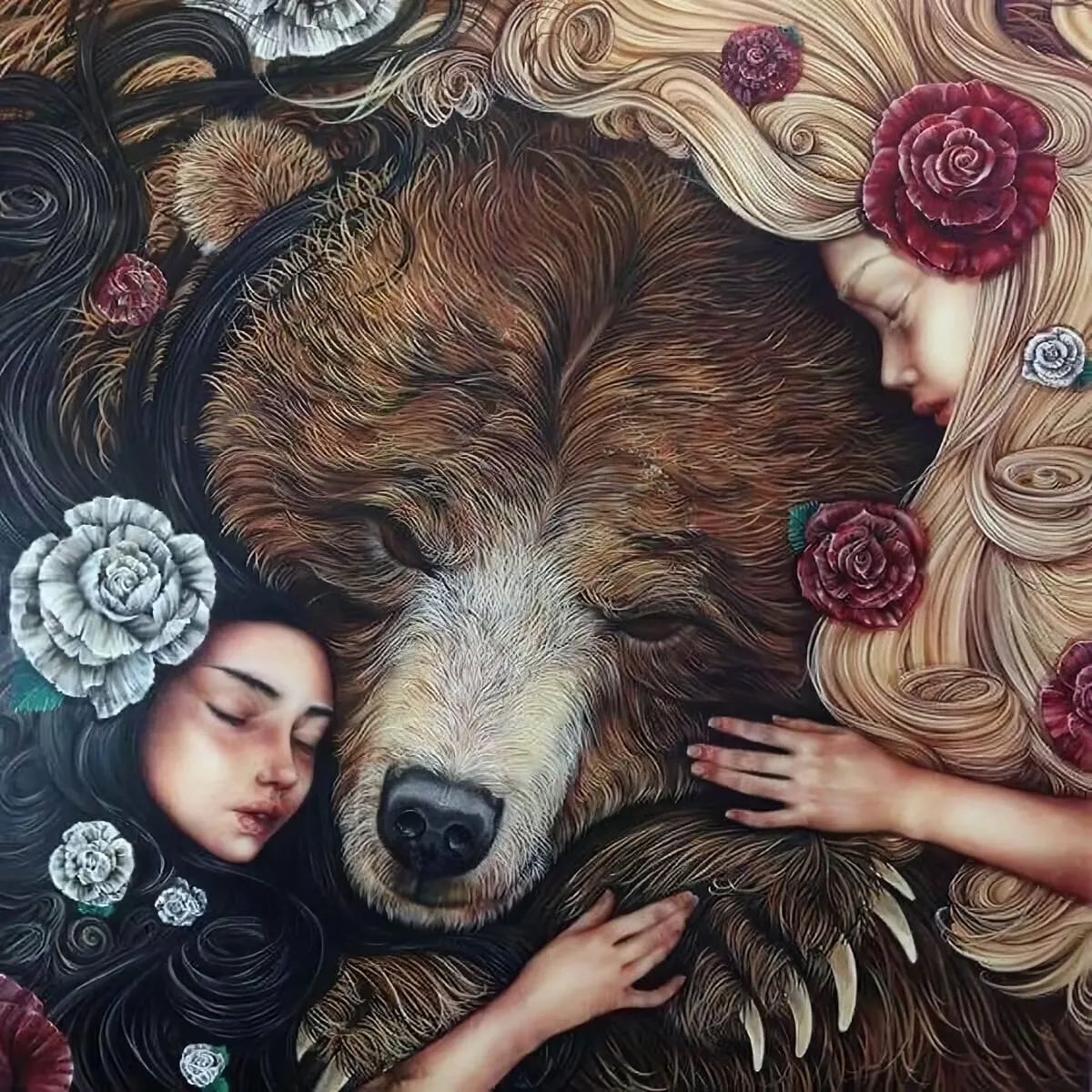 Bear and Topaz