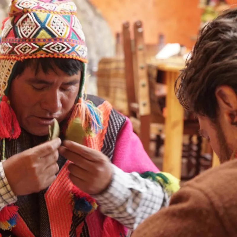 Paxo-led coca blessing during despacho