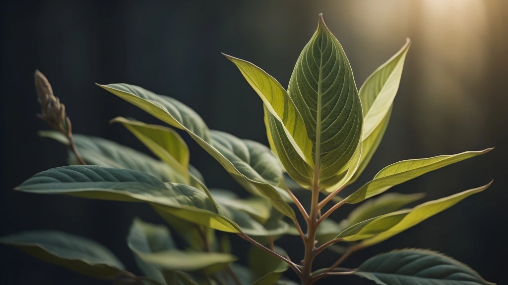 Medicinal plant leaves